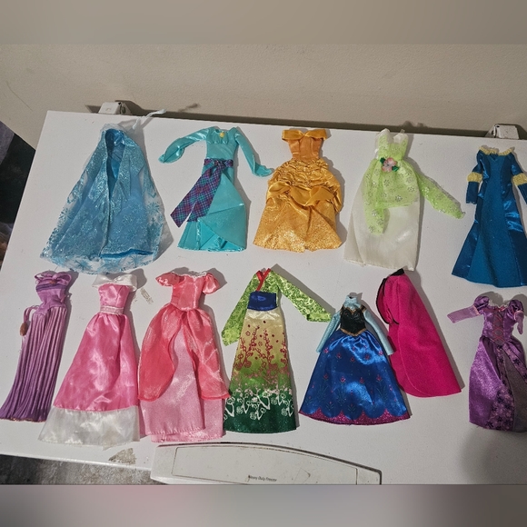 Disney Princesses Dress Lot of 11 - Picture 1 of 12